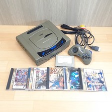 Lot console Sega Saturn grise