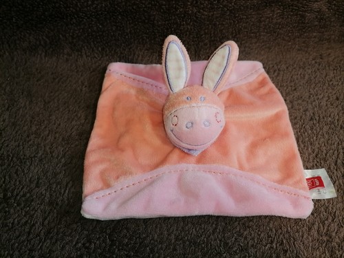 Doudou plat ane cheval - ane,