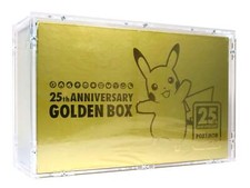 Protection pour Pokemon Golden Box 25th Anniversary japonais Chinois plexi Boiti