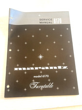 MARANTZ 6170 Turntable Service
