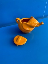 Théière forme d'éléphant Lipton Jaune Made in France Vintage 1980 N2