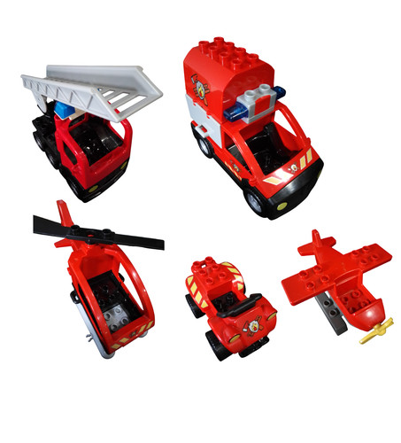 Playmobil pompiers voiture