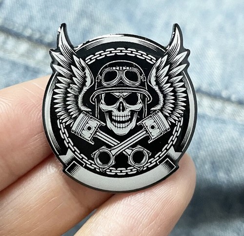 Pin broche badge tete de - badge,