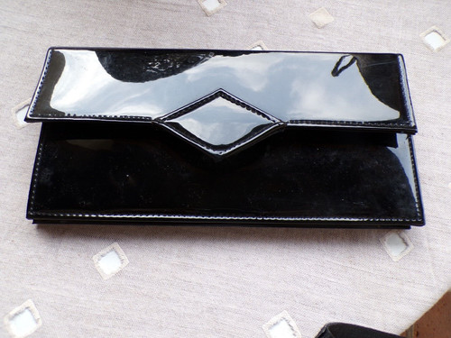 Vintage pochette rabat en - ,