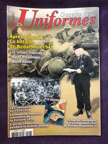 Gazette des uniformes 198 - uniformes, n°