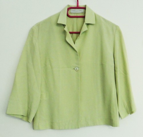 Veste vert anis manches - veste,