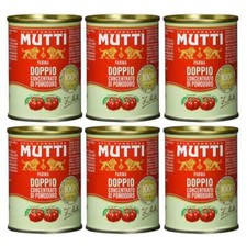 Mutti La Purée De Tomates Double Concentré 140G Pack De 6