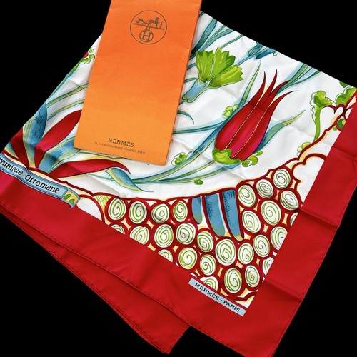 Foulard vintage soie hermes - en,