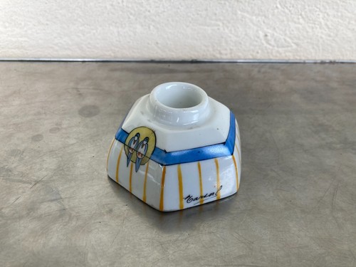 Ancien encrier faience - ancien, en