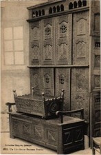 CPA Un Lit Clos et Berceau Breton (1033941)