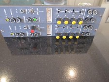 PAIRE DE TRANCHES DE CONTROLE POUR CONSOLE GIRARDIN 