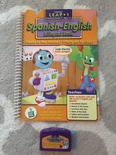Leap Frog Spanish-English Bilingual Book Leap 1 Preschool Grade 1 Leap Pad
