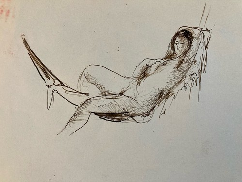Très beau dessin - dessin, lavis