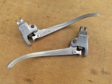 MAFAC POIGNEES DE FREIN VELO ANCIEN RANDONNEUSE ALU BICYCLE BRAKE LEVERS