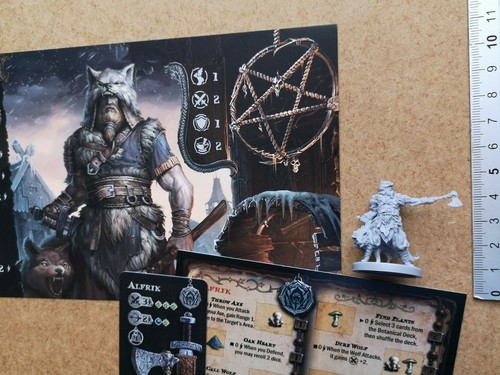 Alfrik hero miniature cards - alfrik,