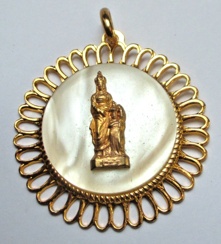 Ancienne broche couleur - broche, or