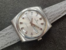 Montre suisse vintage automatique homme ELECTION acier AS 5206 révisée garantie