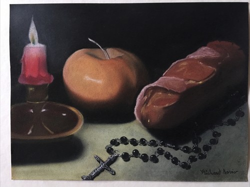 Nature morte pastel - « nature,