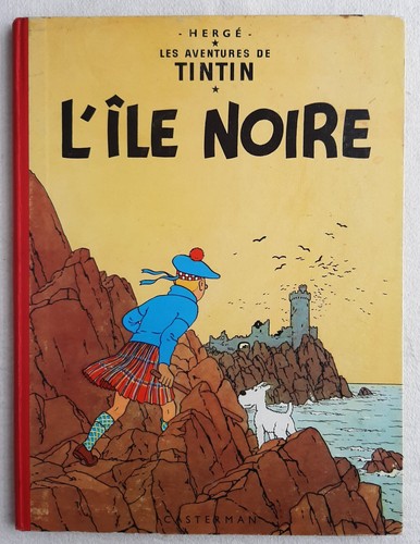 Tintin ile noire etat rare - l'ile,