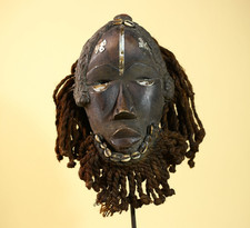 Masque tribal Dan africain