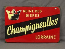AFFICHE  POSTER   BIERE CHAMPIGNEULLES LORRAINE