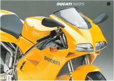 Prospectus DUCATI 748 SPS Brochure Catalogue Prospekt