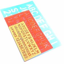 Lettrage Pochoir Alphabet