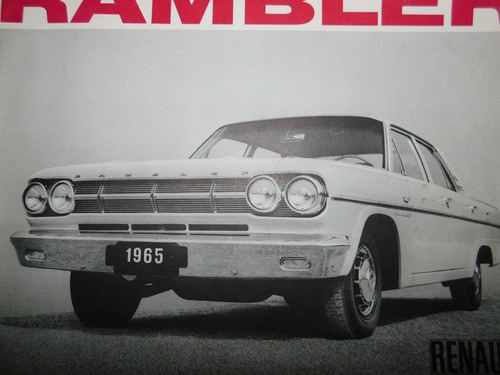 Prospectus renault rambler - prospectus,