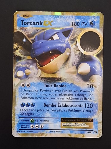 Carte pokémon tortank - pokémon, ex