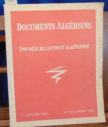 Collectif documents algériens - collectif,