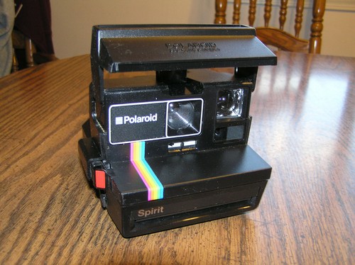 Vtg polaroid spirit rainbow - vtg,