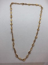 Collier Plaqué Or Vintage Ras