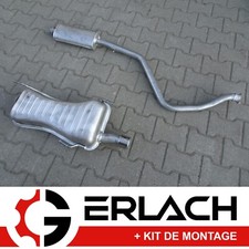Pour Peugeot 306 1.8i 16V hayon 04/1997-2002 echappement silencieux 3853