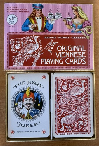 Coffret cartes jouer - cartes,
