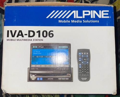 Alpine iva d106 - alpine, vintage