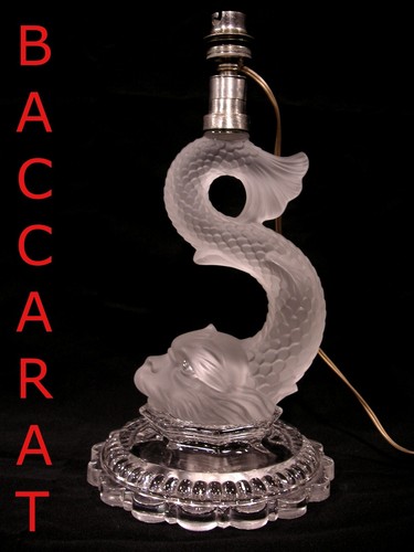 Baccarat lampe dauphin en - baccarat,