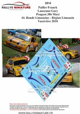 DECALS 1/43 REF 2914 Peugeot