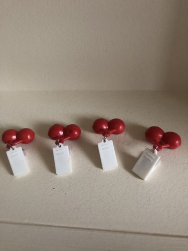 Lot 4 pinces - 🍒,