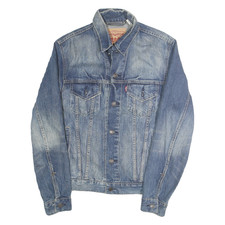 LEVI'S Hommes Bleu Jean Veste