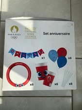 Kit anniversaire des jeux olympiques Paris 2024 - les Phryges Phryge _ neuf