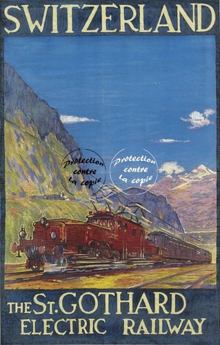 Gothard train suisse rf751 - gothard,