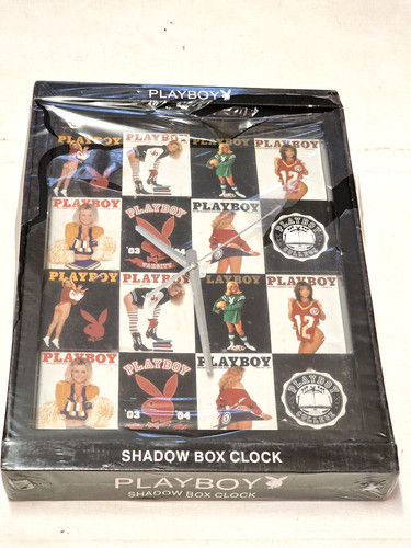 Playboy shadow box - shadow, horloge