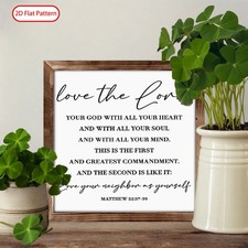 Minimalist Christian Wooden