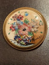 Rare Broche ancienne Limoges