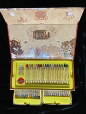 # BOITE DE COLORIAGE -  thème FORT BOYARD - CRAYONS DE COULEUR/GRAS/PASTELS