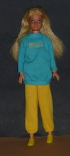 VINTAGE Poupée mannequin SKIPPER soeur de Barbie MATTEL 1967 en tenue sport