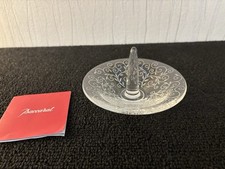 Baguier décor arabesque en cristal Baccarat