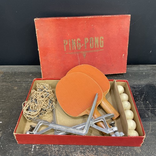 Vintage ping pong game - ping,