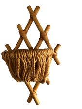 Ancien Porte Plantes Mural En