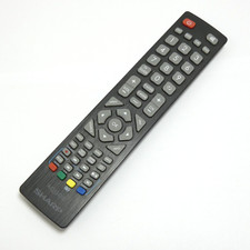 TELECOMMANDE SHARP AQUOS DTV RADIO USB DVD OCCASION D'ORIGINE OFFICIELLE TESTE